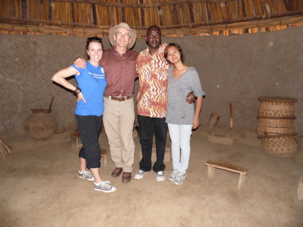 Dr John Curington and Dr Charles Ochieng in Kisumu Kenya