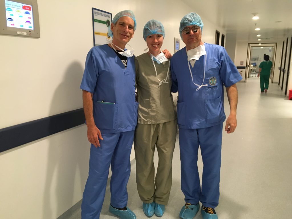 Dr. John Curington and Dr. Doug Stein in Bogota Colombia