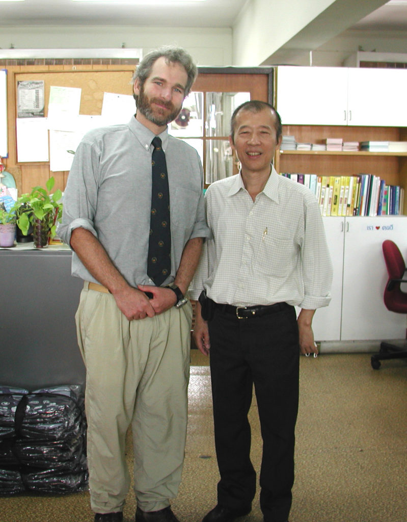 Dr. John Curington and Dr. Chatchai in Thailand